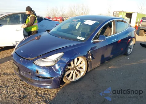 2020 Tesla Model 3 Long Range Dual Motor All-Wheel Drive из США, поврежденный, VIN 5YJ3E1EB0LF651259